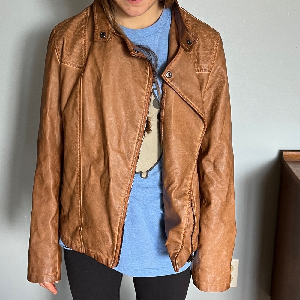 Bagatelle Faux Leather Jacket